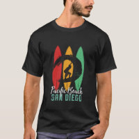 Pacific Beach San Diego Vintage Retro Surfing