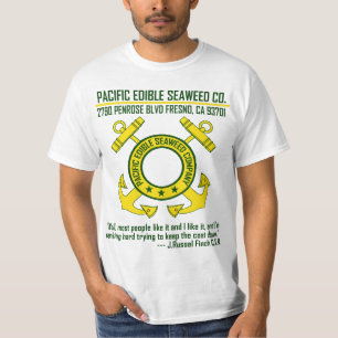 Camiseta Pacific Edible Seaweed Company - Fresno, CA