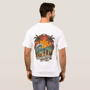 Camiseta Pacific Flash   Sailor Jerry Tropical Tee