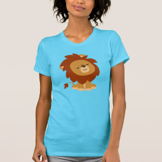 Camiseta pacífica de mujeres de león Personalizado