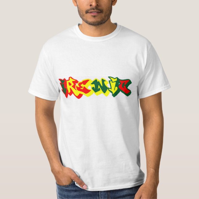 Camiseta pacífica de Rasta (Anverso)
