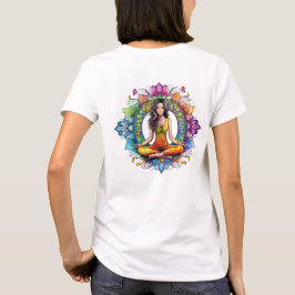 Camiseta pacífica de Yoga Mandala