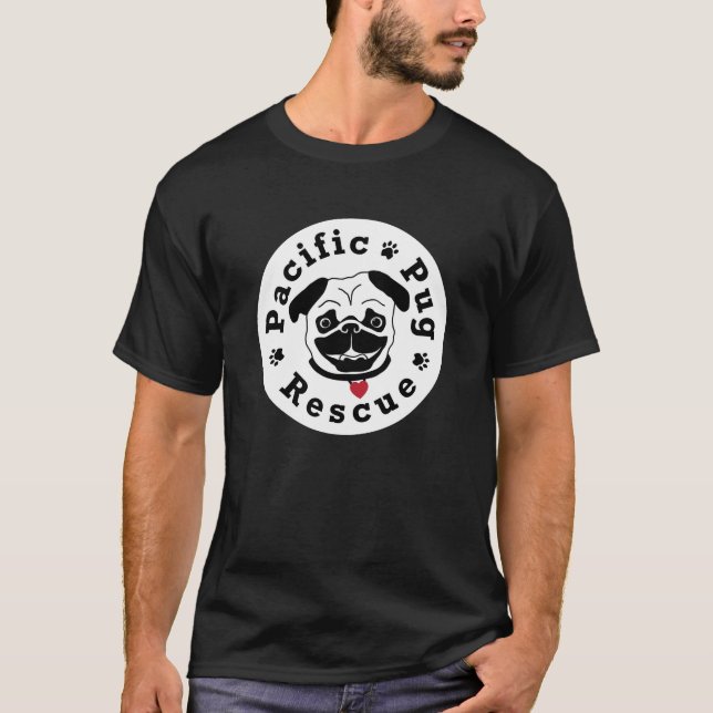 Camiseta pacífica del rescate del barro amasado de (Anverso)