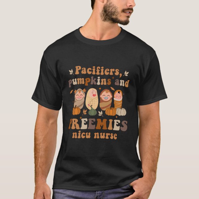 Camiseta Pacificadores Calabazas Predios Neonatal Nicu Enfe (Anverso)