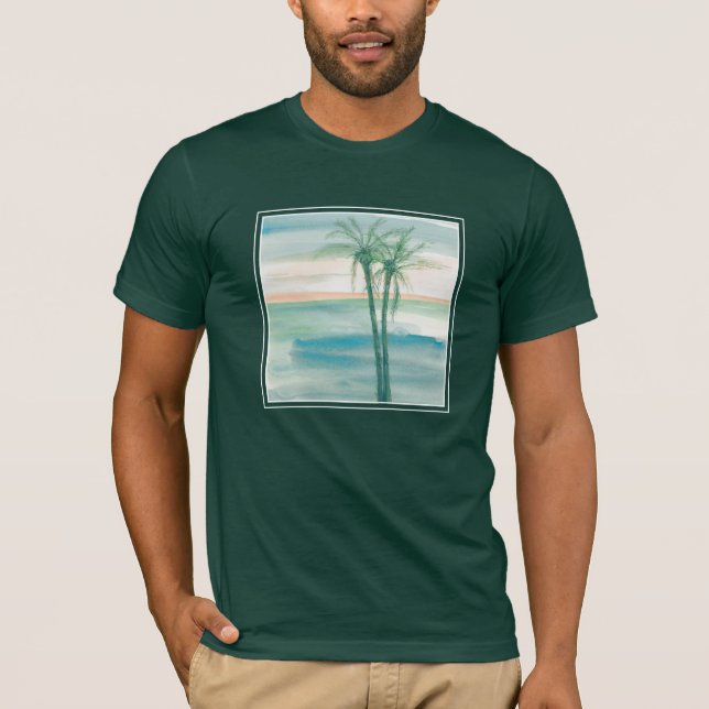Camiseta Pacífico Dusk Tropical (Anverso)