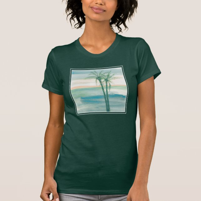 Camiseta Pacífico Dusk Tropical (Anverso)