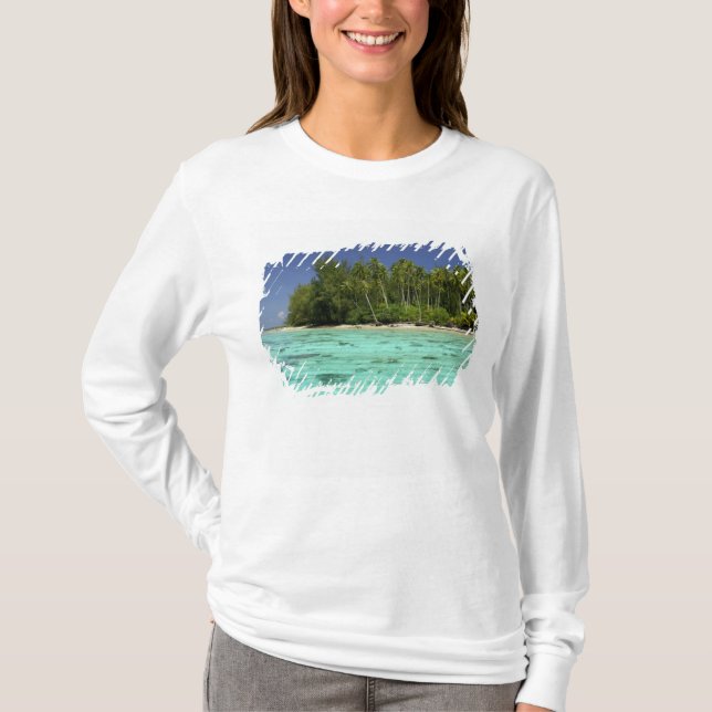 Camiseta Pacífico Sur, Polinesia Francesa, Moorea 2 (Anverso)