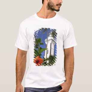 Camiseta Pacífico Sur, Polinesia Francesa, Tahití. Hibisco