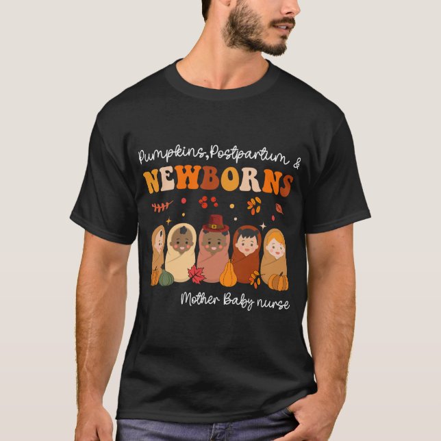 Camiseta Pacifiers Pumpkins & Preemies Nicu Nurse Halloween (Anverso)