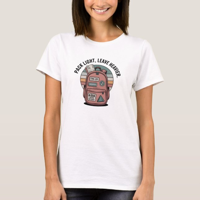 Camiseta Pack Light Leave Heavier Nomad Shirt (Anverso)