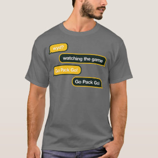 Camiseta Packers WYD Textos