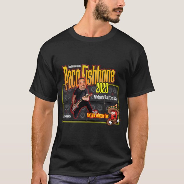 Camiseta Paco en concierto (Anverso)