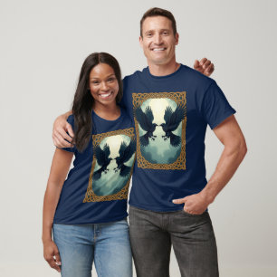 Camiseta Pacto de los Cuervos Gemelos Bajo la Luna