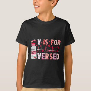 Camiseta Pacu Crna Icu Er Enfermera Día de San Valentín V V