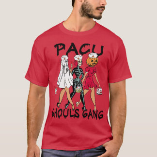 Camiseta PACU Ghouls Gang Stethoscope Enfermera PACU Hallow
