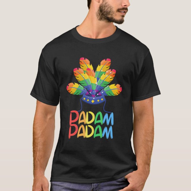 Camiseta Padam Padam - Lgbtq+ Mes del Orgullo - Heartbeat P (Anverso)
