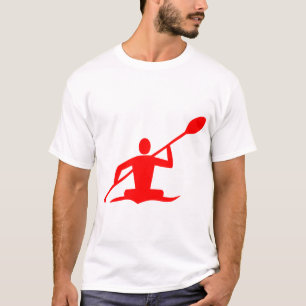 Camiseta Paddle de remo - Rojo