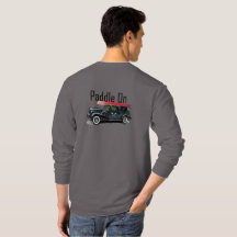 Paddle En Diseño De Coche Clásico - T De Manga Lar