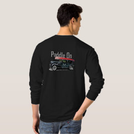Camiseta Paddle En Diseño De Coche Clásico - T De Manga Lar