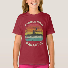 Camiseta "Paddle into Paradise." en varios colores:
