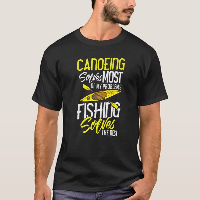Camiseta Paddle Kayak Canoe Bote Kayak (Anverso)