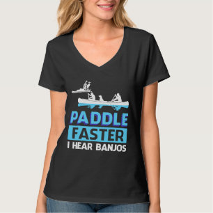 Camiseta Paddle Más Rápido Oí Banjos Paddle