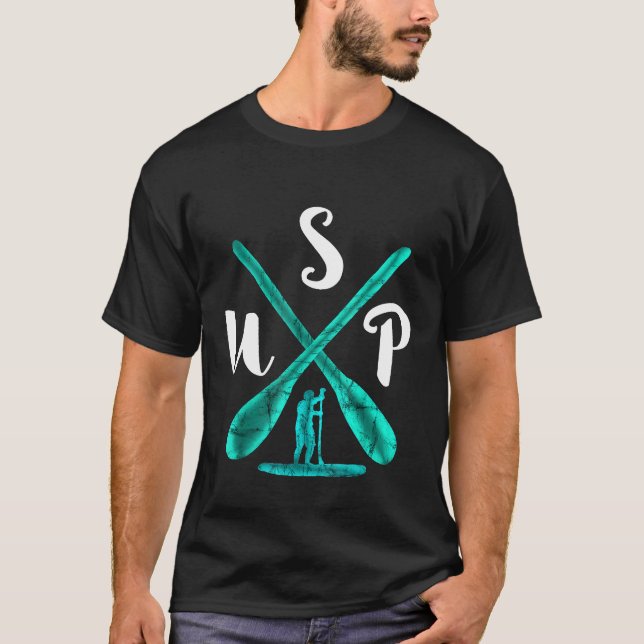 Camiseta Paddle SUP Paddle de la tabla de remontar (Anverso)