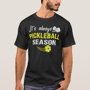 Camiseta Paddlebal es la temporada de pelota de futbol