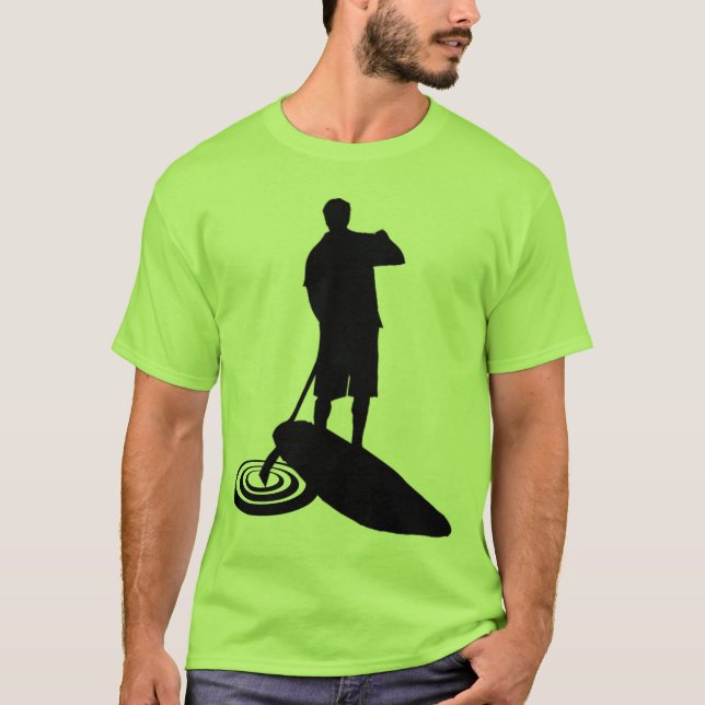 Camiseta paddleboard la piscina (Anverso)