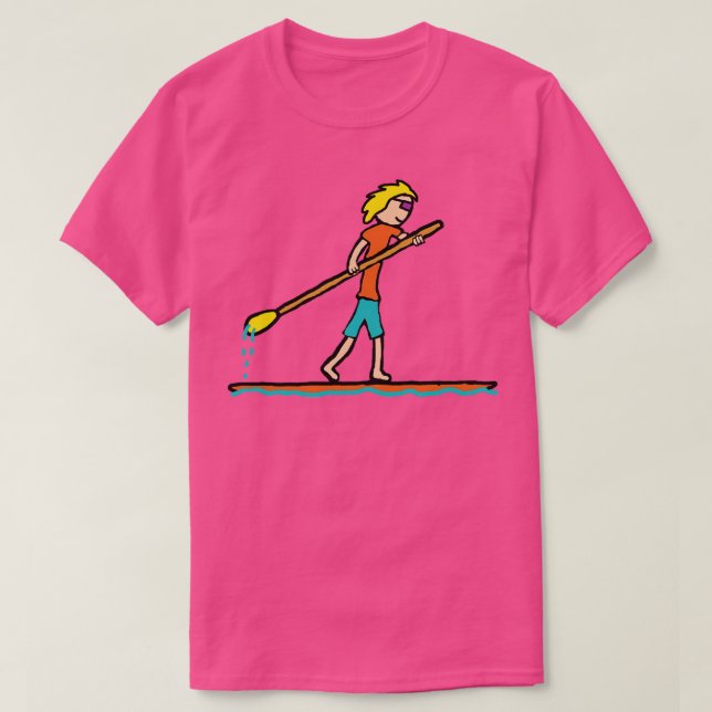 Camiseta Paddleboard SUP Standup (Diseño del anverso)