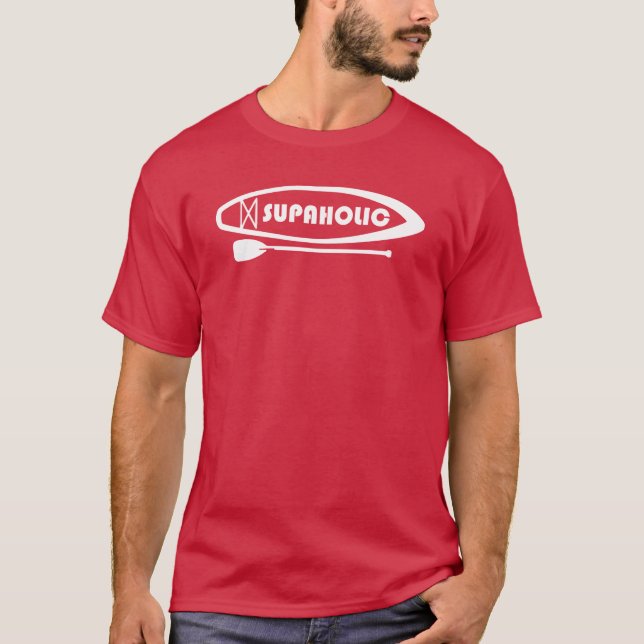 Camiseta Paddleboarding por Standup Supaholic (Anverso)