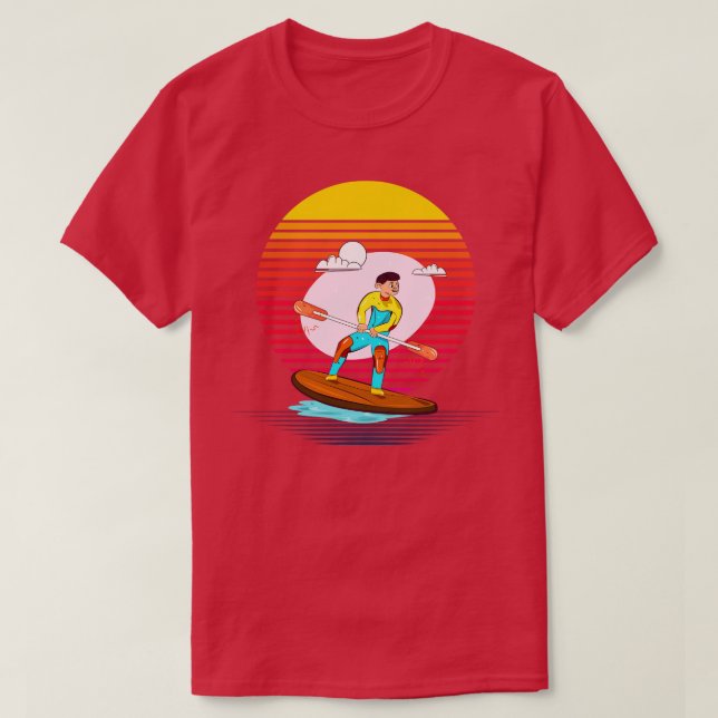 Camiseta Paddleboarding Vapor (Diseño del anverso)