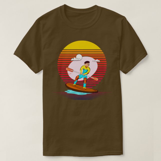 Camiseta Paddleboarding Vapor (Diseño del anverso)