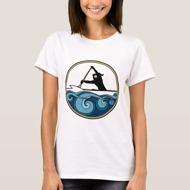 Camiseta Paddler de EWD Wahine (Anverso)