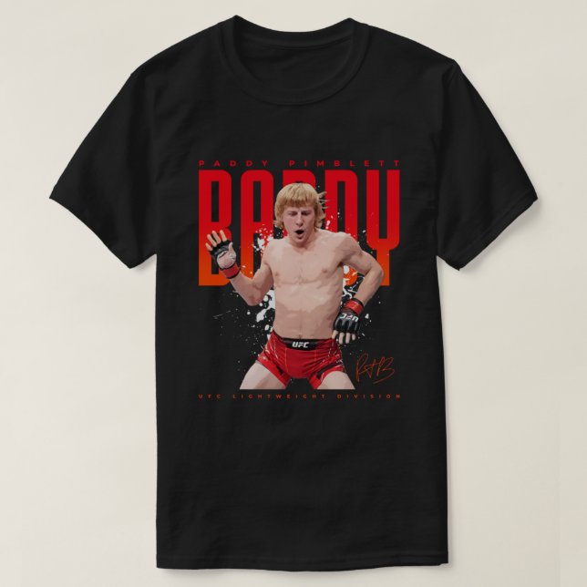 Camiseta Paddy Pimblett   (Diseño del anverso)