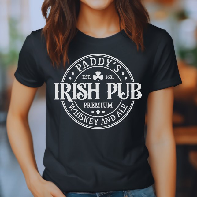 Camiseta Paddy's Irish Pub St Patrick's Day (Paddy's Irish Pub St Patrick's Day T-Shirt)