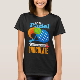 Camiseta Padel Chocolate Padeliste Padel Player