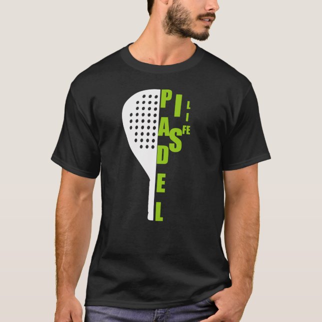 Camiseta Padel cita y diciendo presente para Padel Lovers  (Anverso)