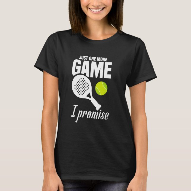 Camiseta Padel jugador del torneo Raquet Ball Lover One Gam (Anverso)