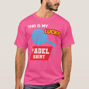 Camiseta Padel Paddle Tennis Paddel Racquet Ball Lucky Pade