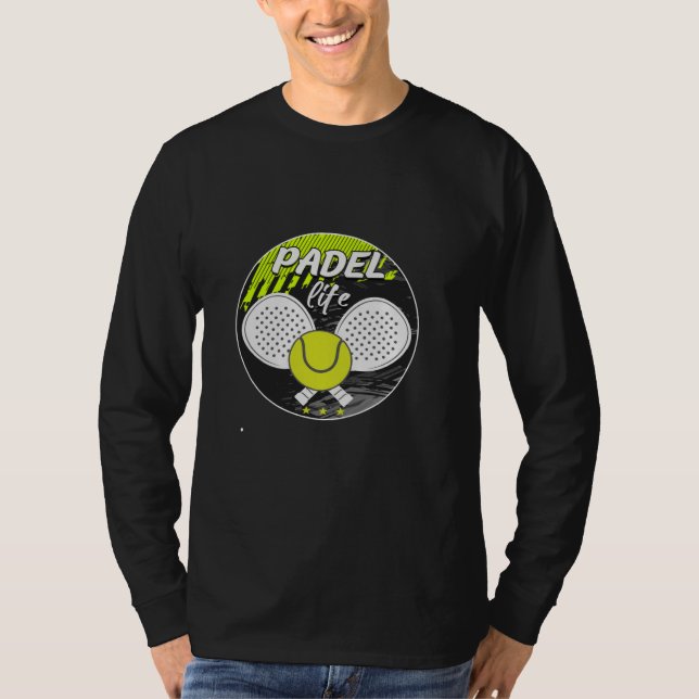 Camiseta Padel Racquet Paddle Racket Padel Tennis Padel Lif (Anverso)