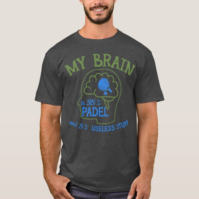 Camiseta Padel Sport Courtraining Padel Players funny (Anverso)