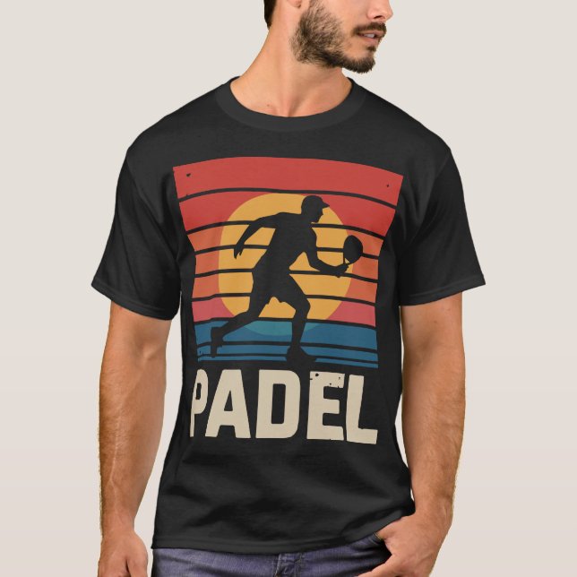 Camiseta Padel Sport Vintage (Anverso)