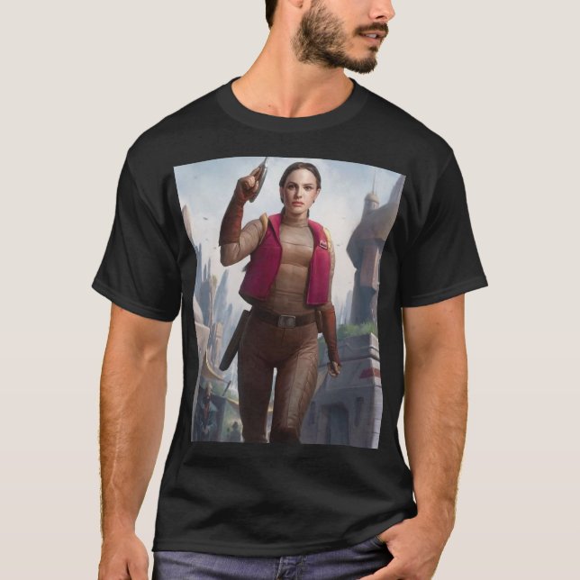 Camiseta Padmé Amidala – Queen & Senator of Naboo (Anverso)