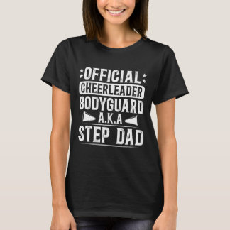 Camiseta Padrastro de animadora divertido
