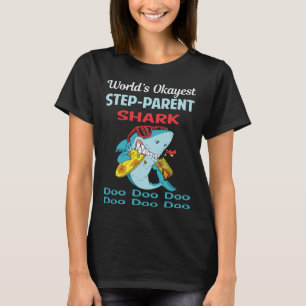 Camiseta Padrastro de tiburón divertido