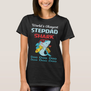 Camiseta Padrastro de tiburón divertido