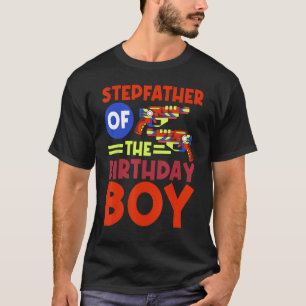 Camiseta Padrastro Del Niño De Cumpleaños Lazer Tag Bday Pa