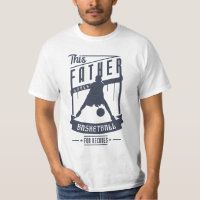 Padre ama el baloncesto por regalo del día del pad