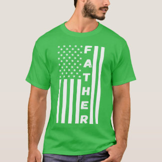 Camiseta Padre Americano divertido